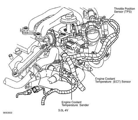 2001 mercury sable engine diagram 